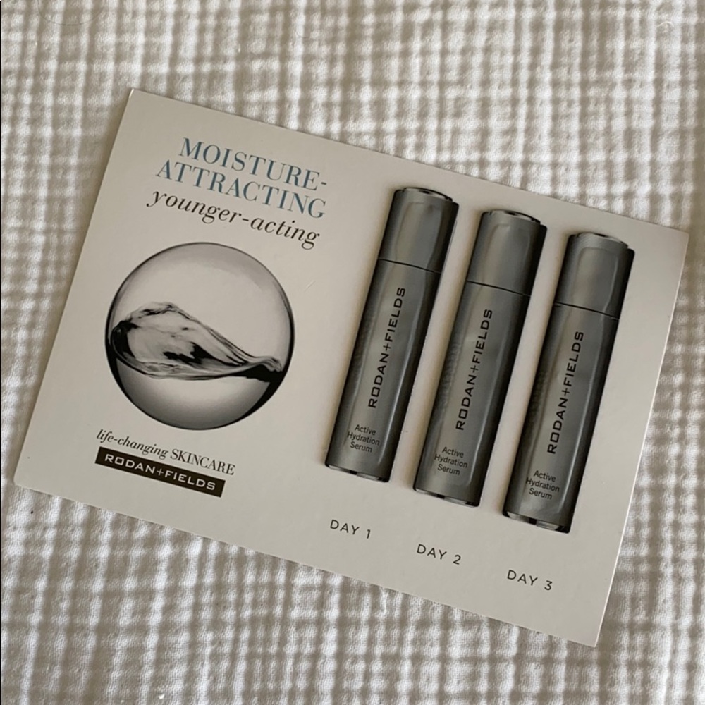 6 R+F Active Hydration Serum Samples